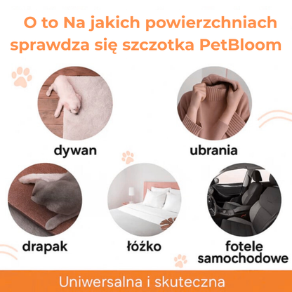 PetBloom™ – szczotka do pielęgnacji zwierząt